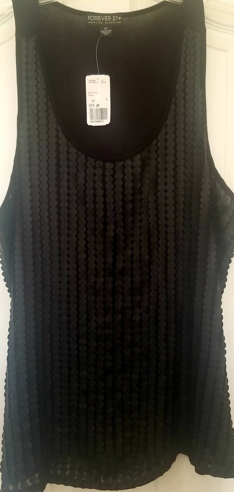 New with tags, Black Tank, Forever 21